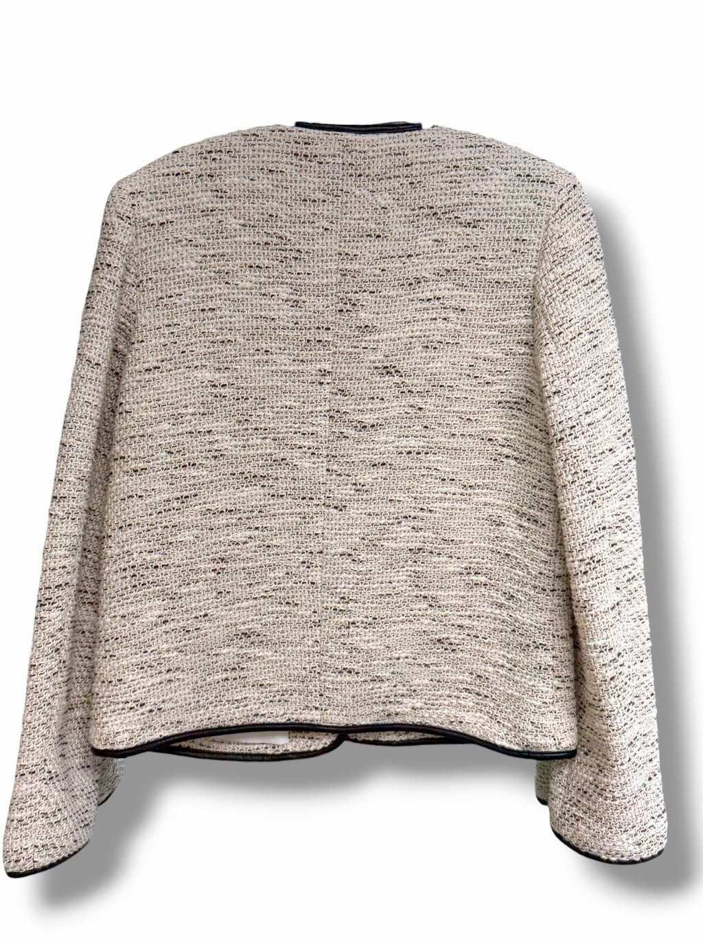 RAG & BONE MIRABELLE COTTON BLEND TWEED LADY JACKET SIZE SMALL