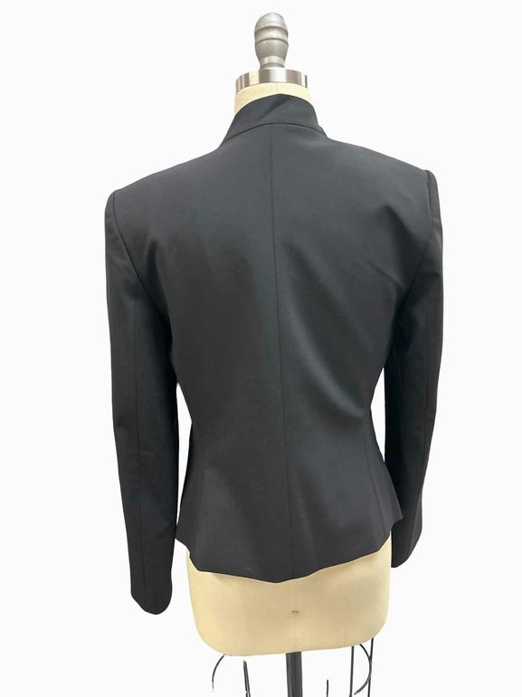 THEORY  LANAI SEVONA WOOL OPEN BLAZER SIZE: 10