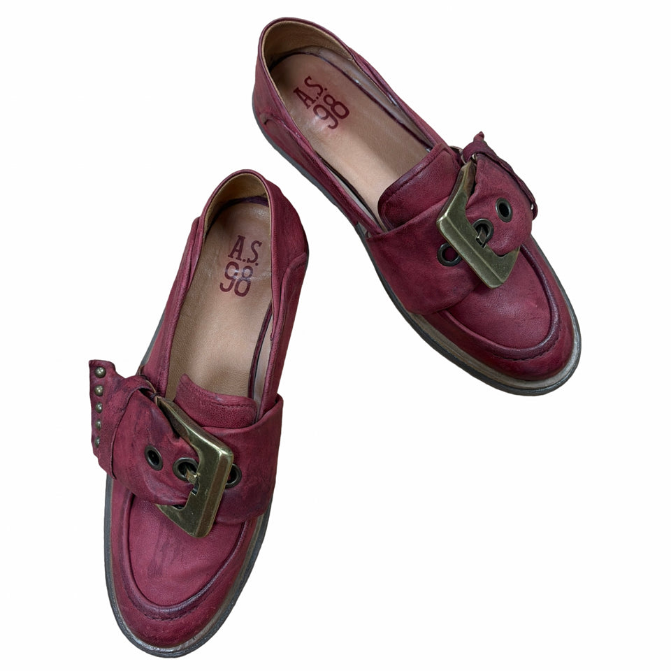 A.S. 98 THAINE LEATHER LOAFER SIZE 41