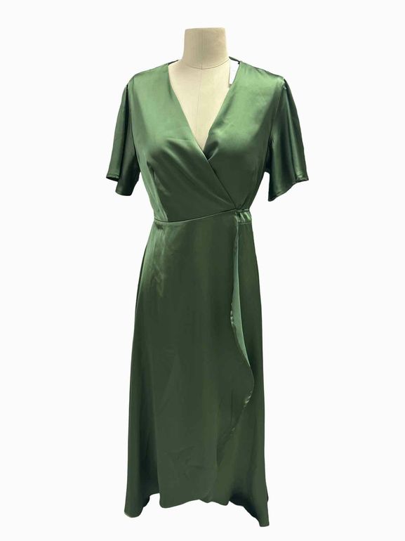 REWRITTEN NWT! BRIDESMAID WATERFALL DRESS SIZE: S