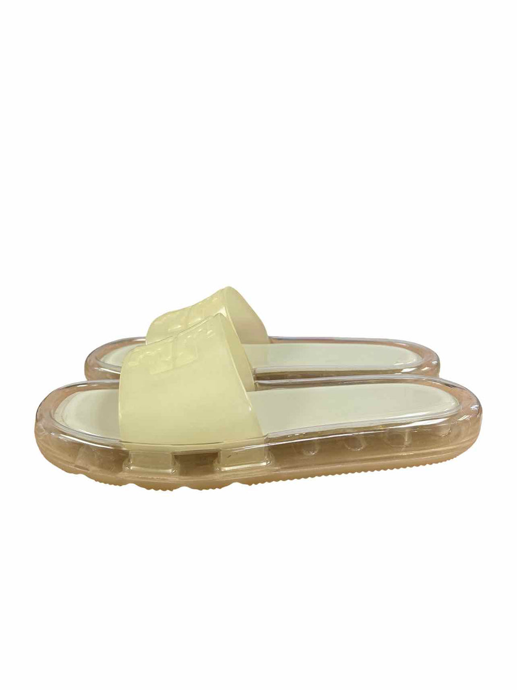 TORY BURCH BUBBLE JELLY SLIDE SIZE: 8