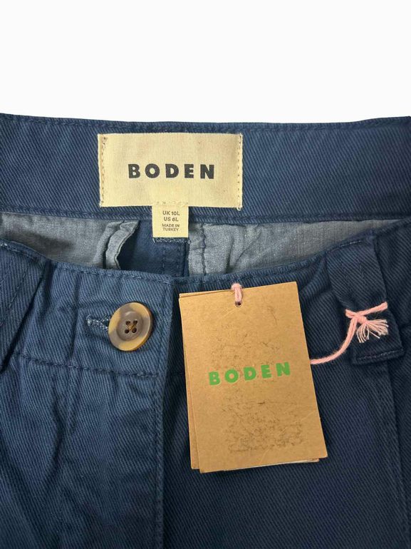BODEN  NWT CASUAL COTTON TAPERED TROUSER SIZE: 6L