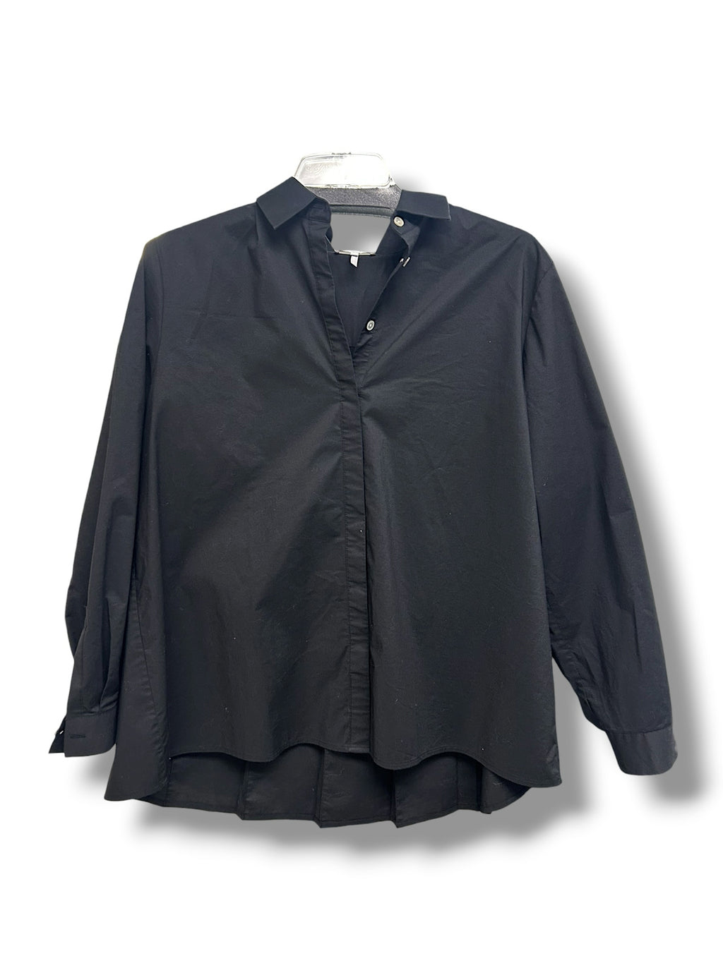 HINSON WU SARA COTTON BUTTON DOWN BLOUSE SIZE XL