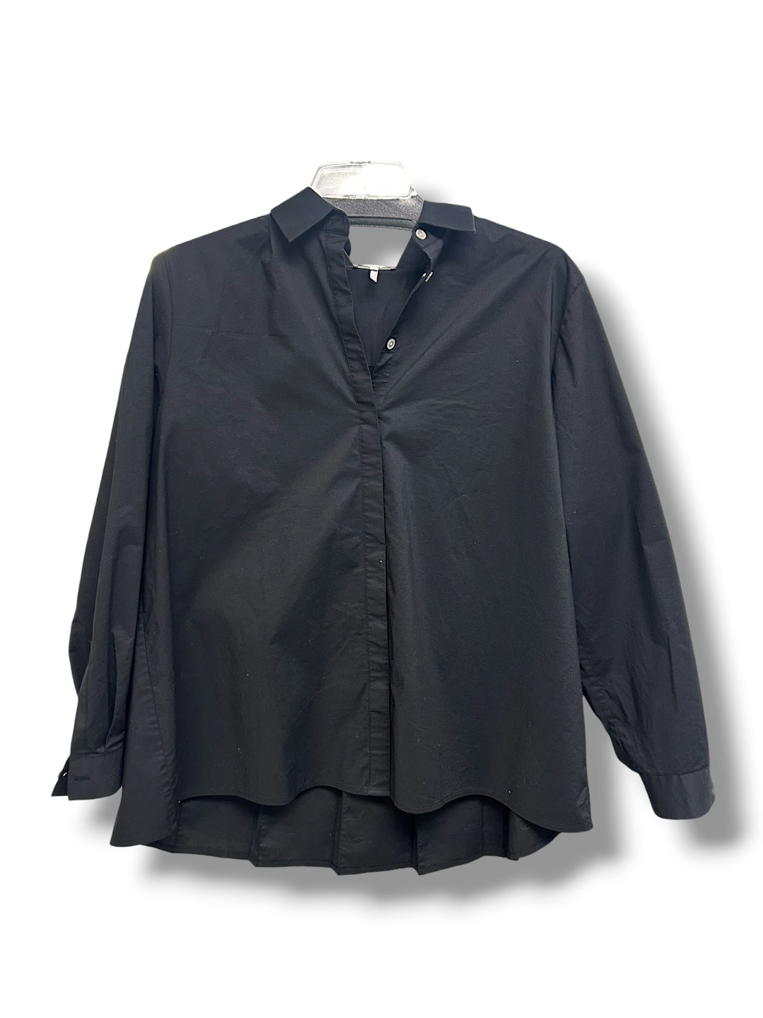 HINSON WU SARA COTTON BUTTON DOWN BLOUSE SIZE XL