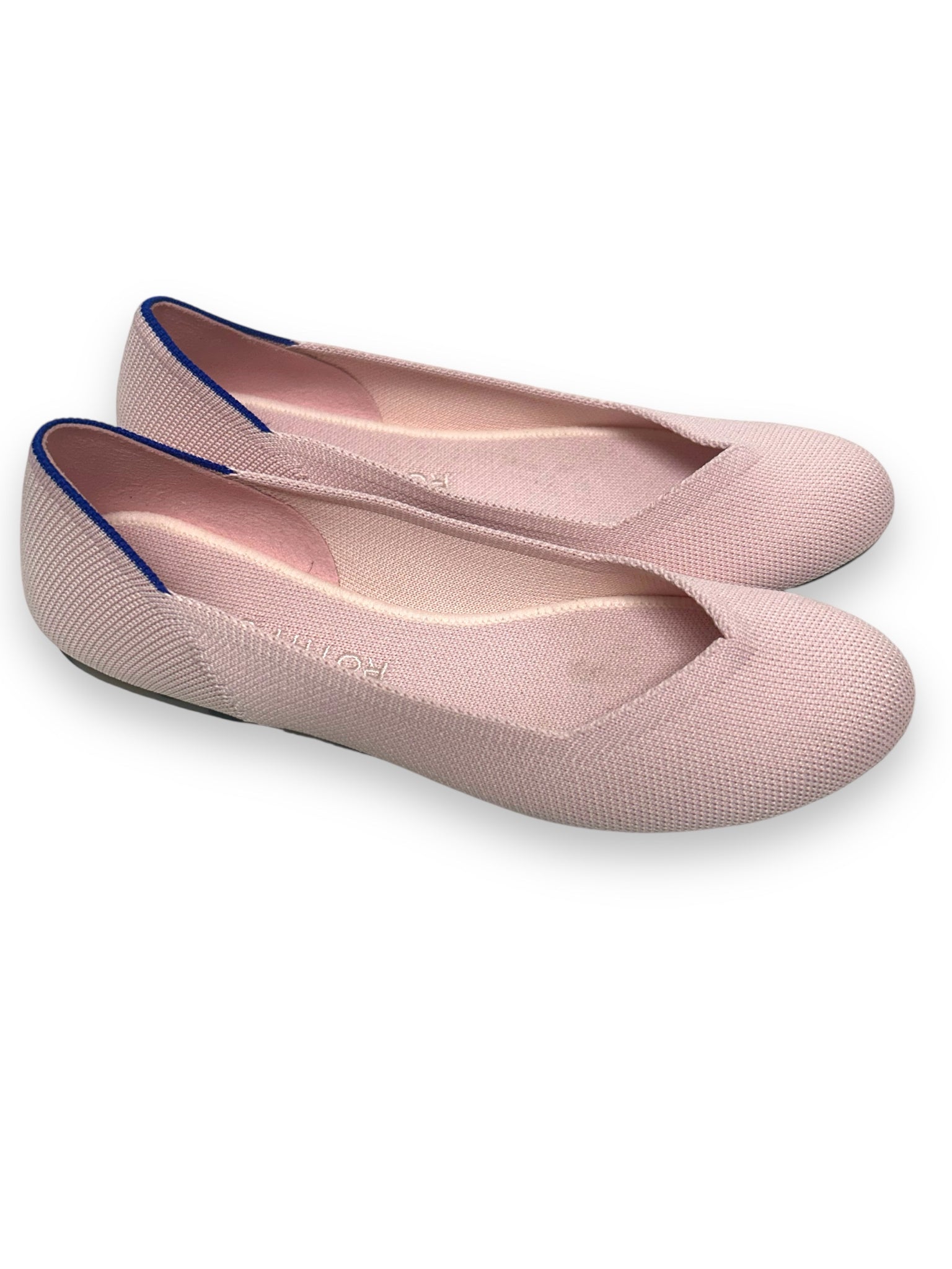 ROTHY'S TH FLAT ROUND TOE LIGHT PINK SIZE 8
