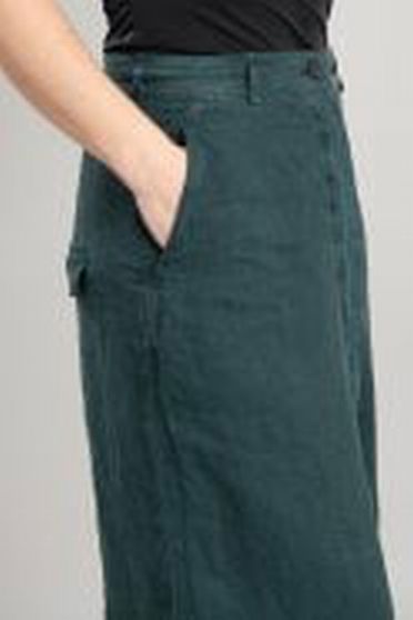 RUNDHOLZ TULIP LINEN WIDE LEG TROUSER SIZE: XS