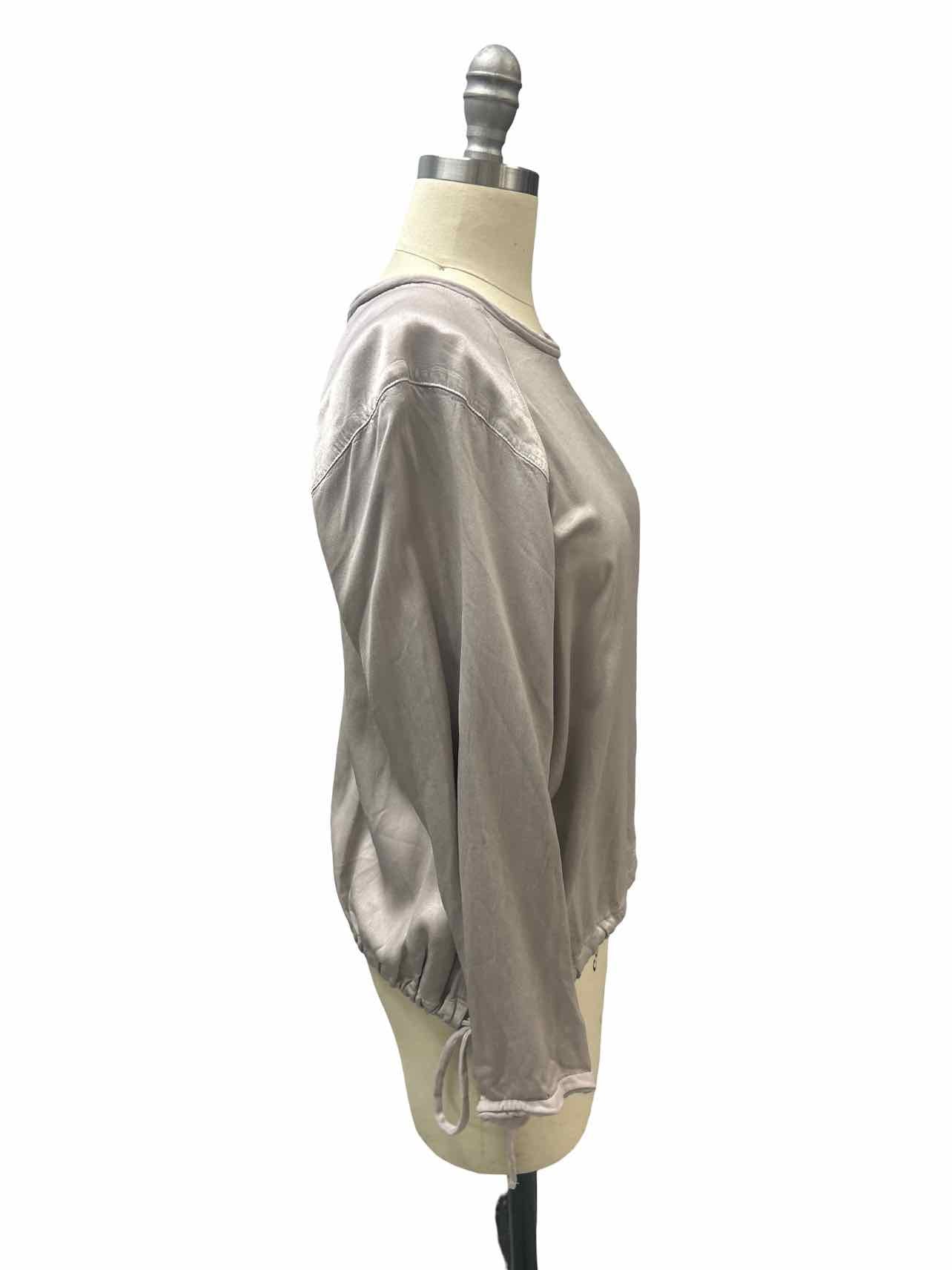 RAQUEL ALLEGRA SATIN DRAWSTRING TOP SIZE: 0