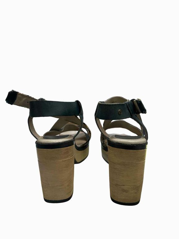 PIKOLINOS STRAPPY BLOCK HEEL SANDAL SIZE: 40