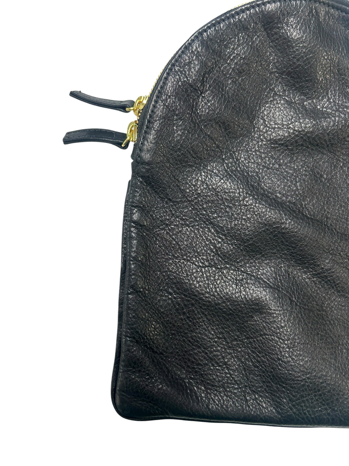 POKETO OTAAT MYERS COLLECTIVE LARGE RING POUCH BLACK LEATHER 