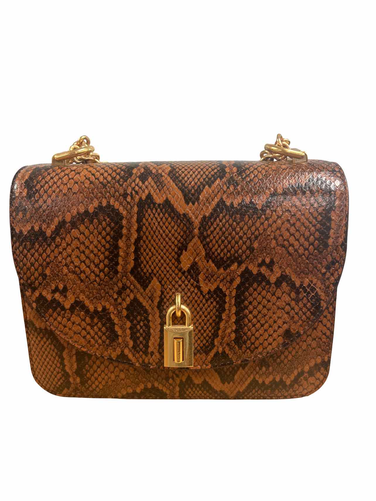 REBECCA MINKOFFLOVE TOO CHAIN STRAP PADLOCK CROSSBODY