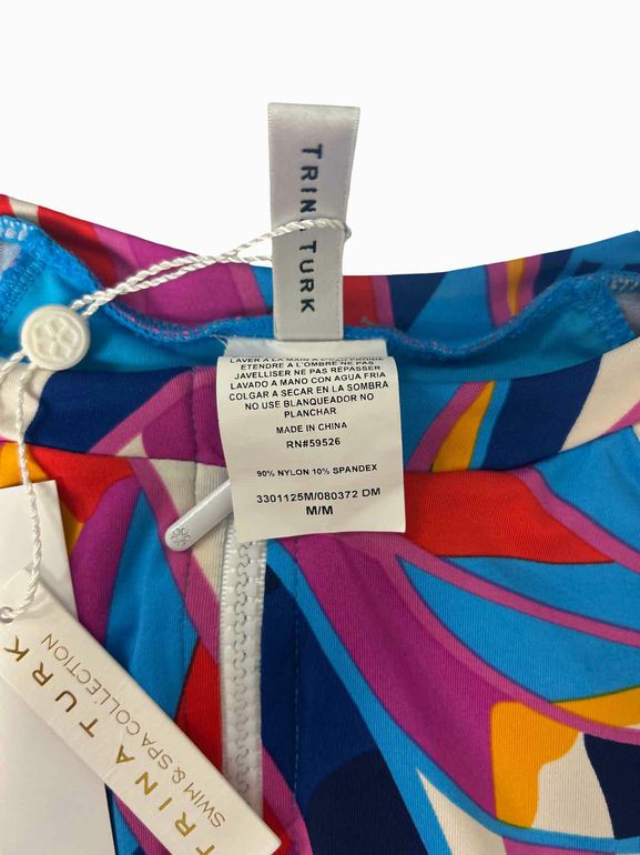TRINA TURK  NWT RIO ZIP UP PADDLE SUIT SIZE: M