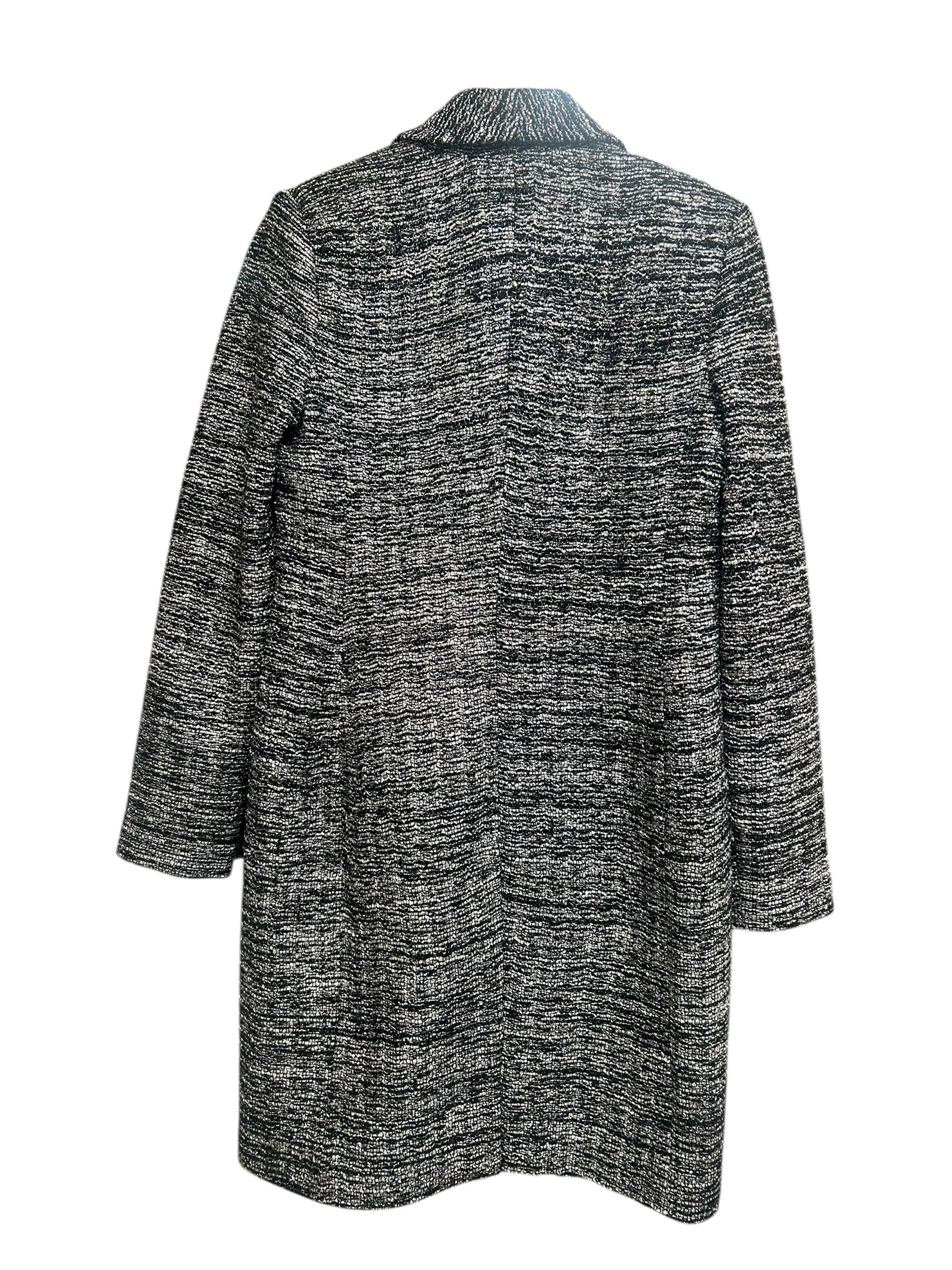 NWT ST JOHN CRYSTAL BUTTON METALLIC KNIT JACKET FALL 2022 SIZE 8