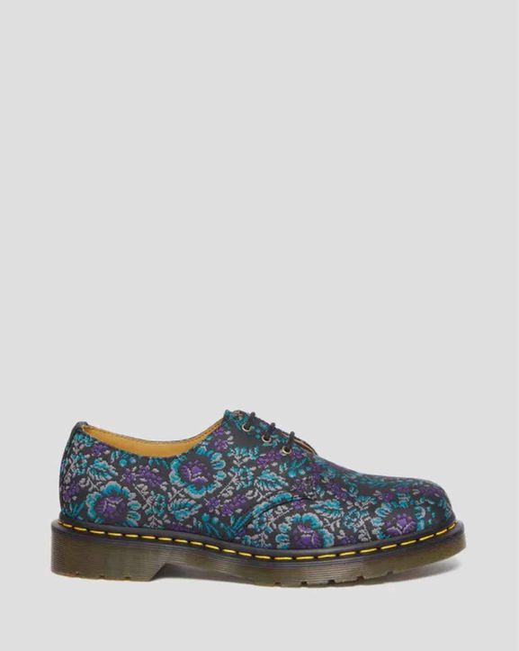 DR MARTENS 1461 FLORAL JACQUARD OXFORD SHOE SIZE: 7