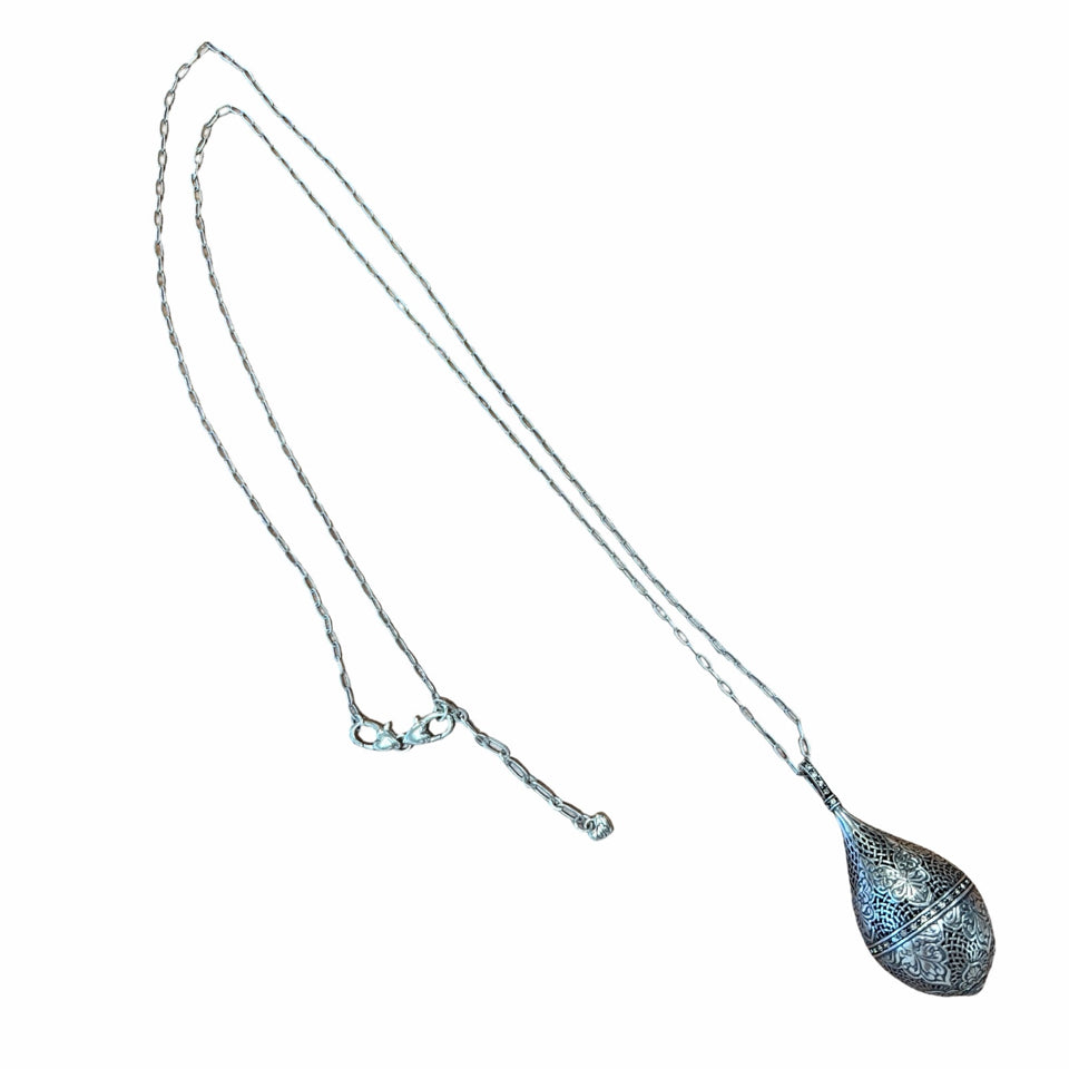 BRIGHTON SAHURI LANTERN TEARDROP PENDANT NECKLACE