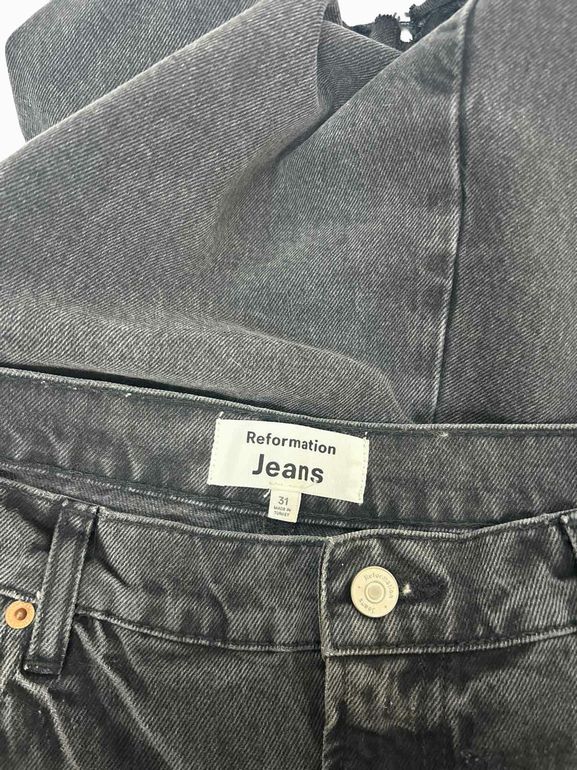 REFORMATION  TAZZ MAXI DENIM SIZE: 31