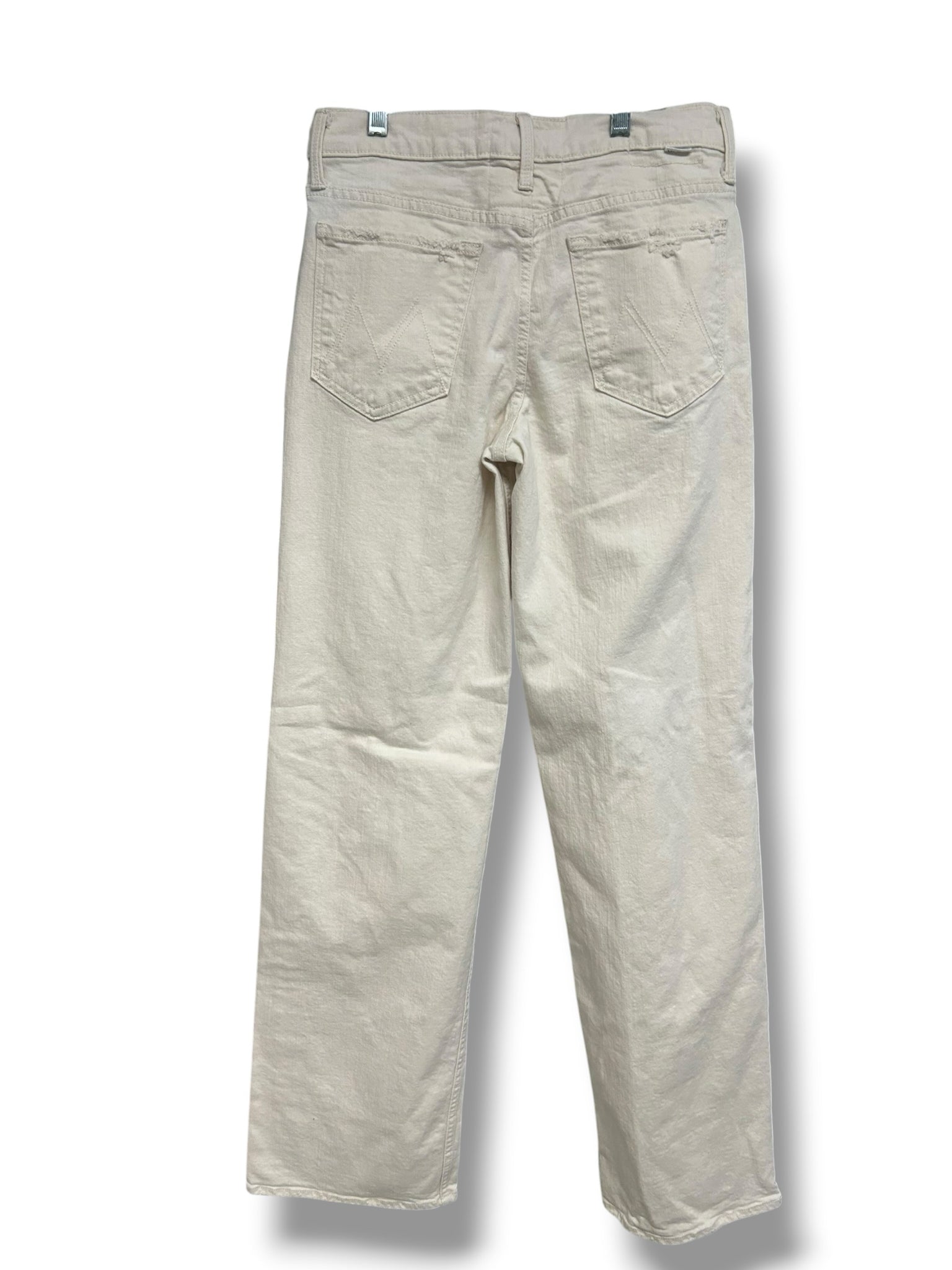 MOTHER SUPERIOR THE DOWN LOW SPINNER WASH NATURAL ACTS JEANS SIZE 27