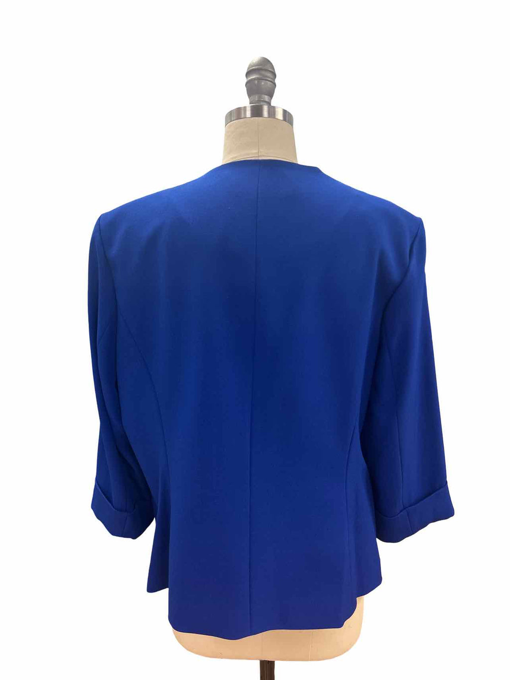 KASPER 3/4 SLEEVE OPEN FRONT BLAZER SIZE: 16