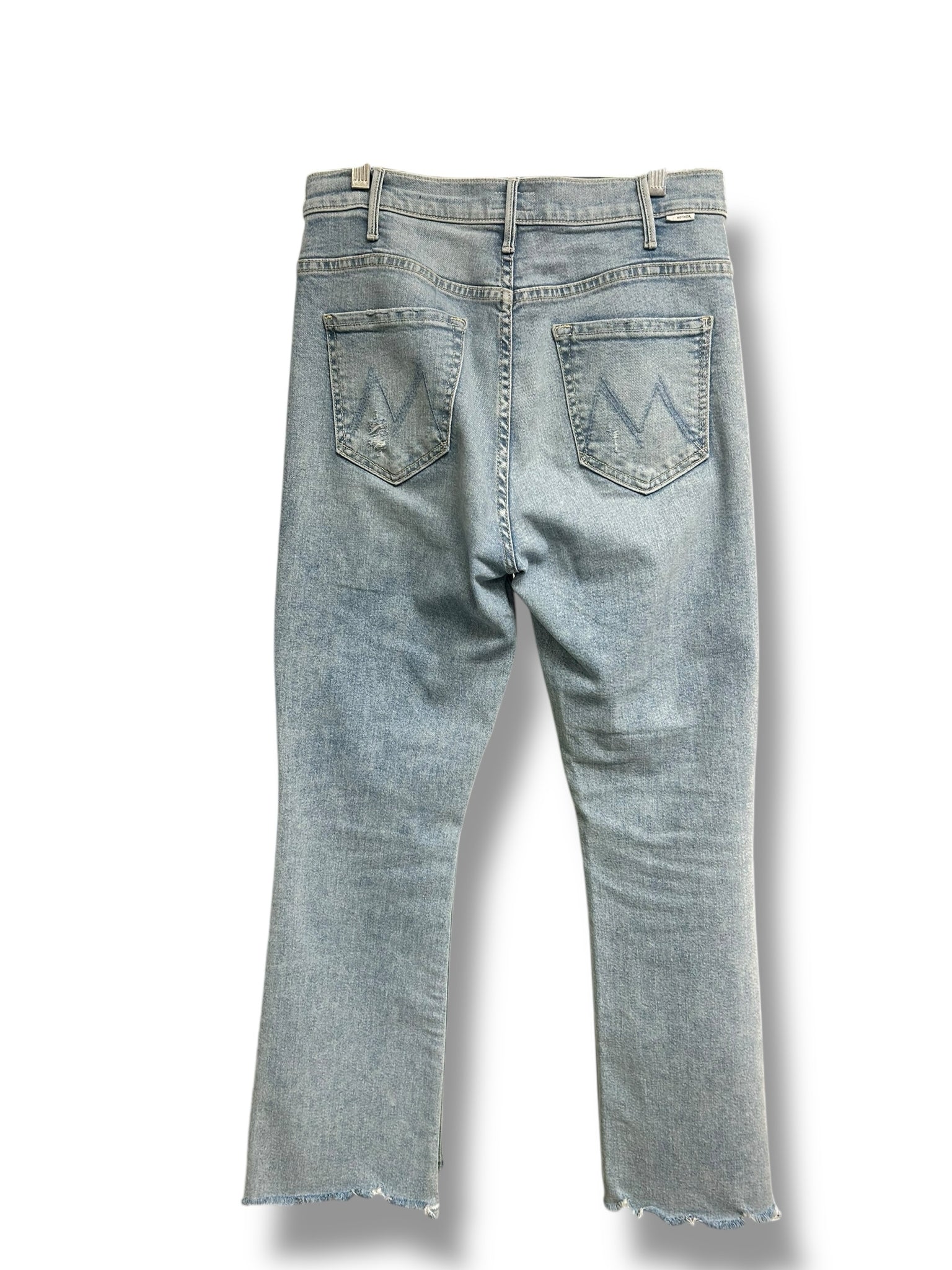 MOTHER THE HUSTLER ANKLE CHEW IN BY THE POOL LIGHT WASH SIZE 28