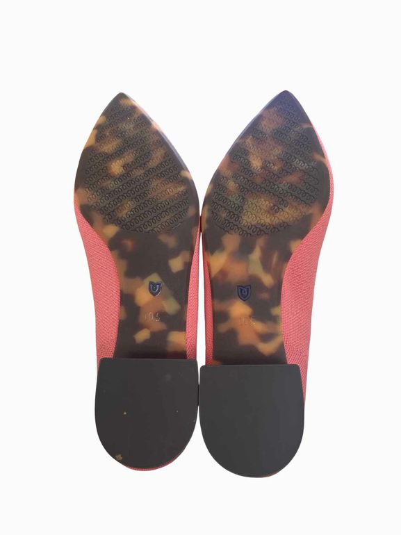 ROTHY'S THE HIGH POINT KNIT BLOCK HEEL SLIP-ON SIZE: 10.5