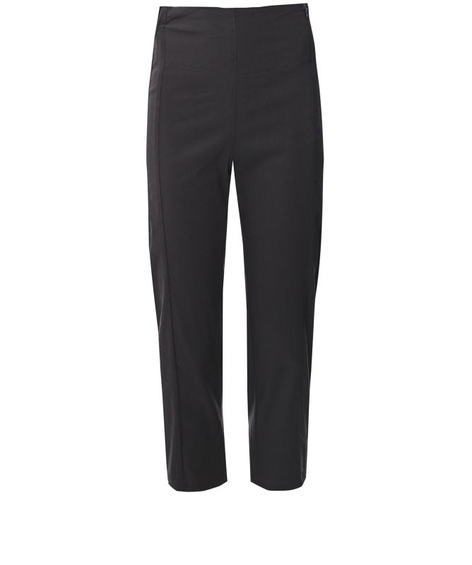 LURDES BERGADA CROPPED SLIM LEG TROUSER SIZE: S
