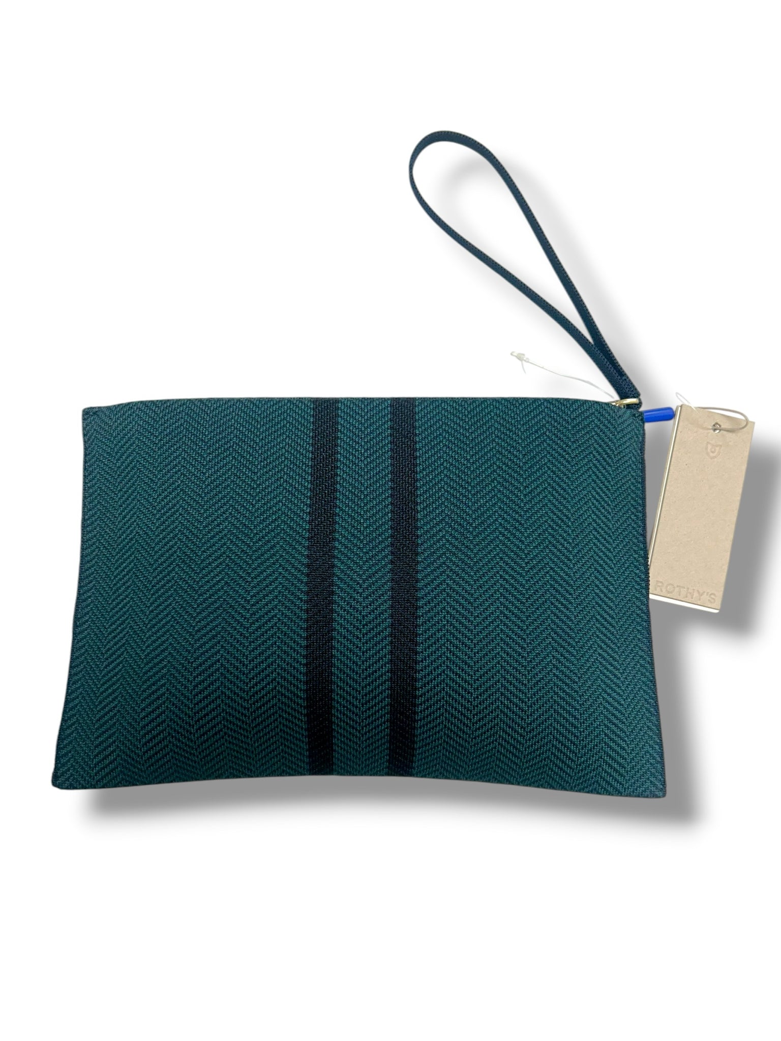 NEW WITH TAGS ROTHYS EMERALD KNIT CLUTCH