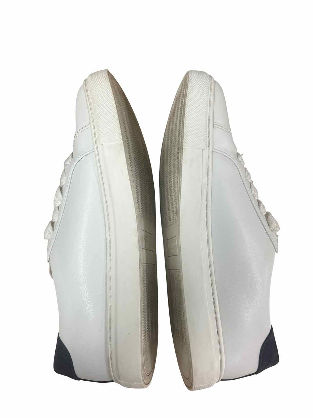 KATE SPADE FEZ SPADE LOGO LEATHER SNEAKER SIZE: 7.5