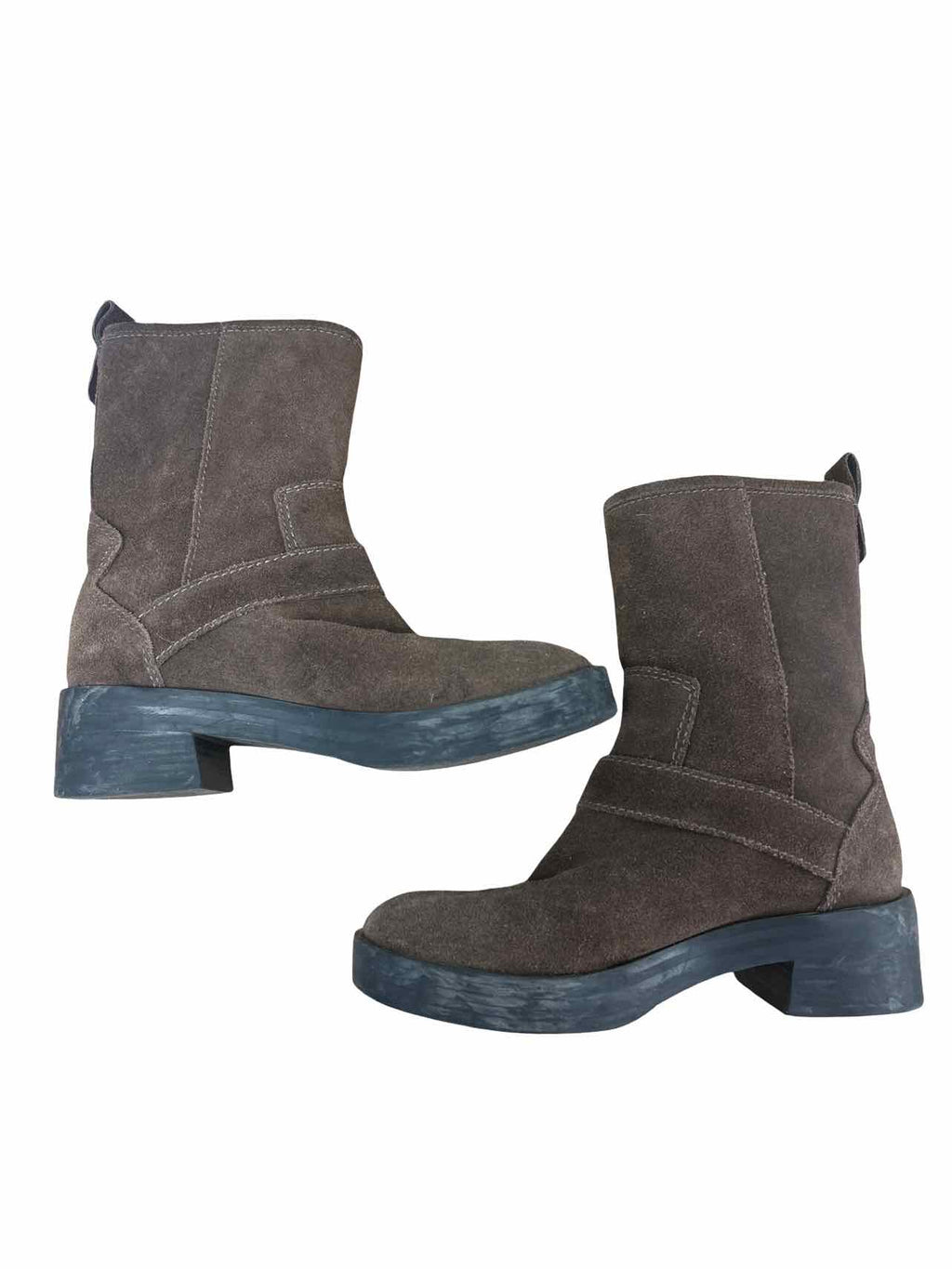 LARROUDE HARDY MOTO BOOT SIZE: 8