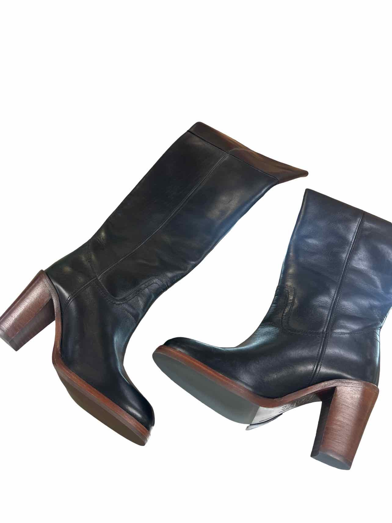 FRYE CORINNE OVER THE KNEE LEATHER BOOT SIZE: 7.5