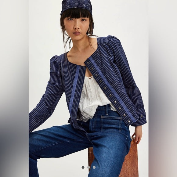 FREE PEOPLE DARCY JACKET SIZE: XS