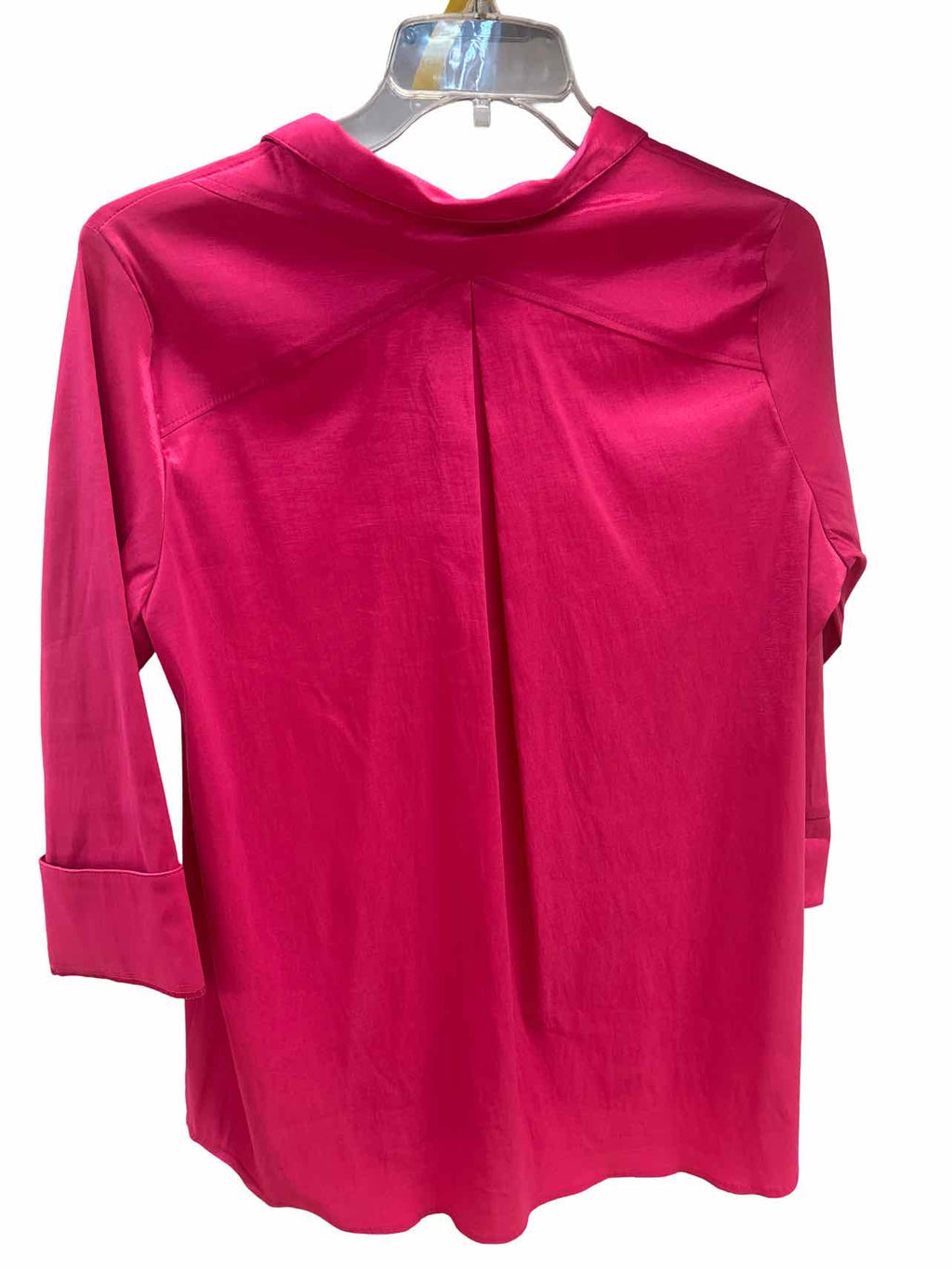 BOHO CHIC SATIN BUTTON DOWN SIZE: XL