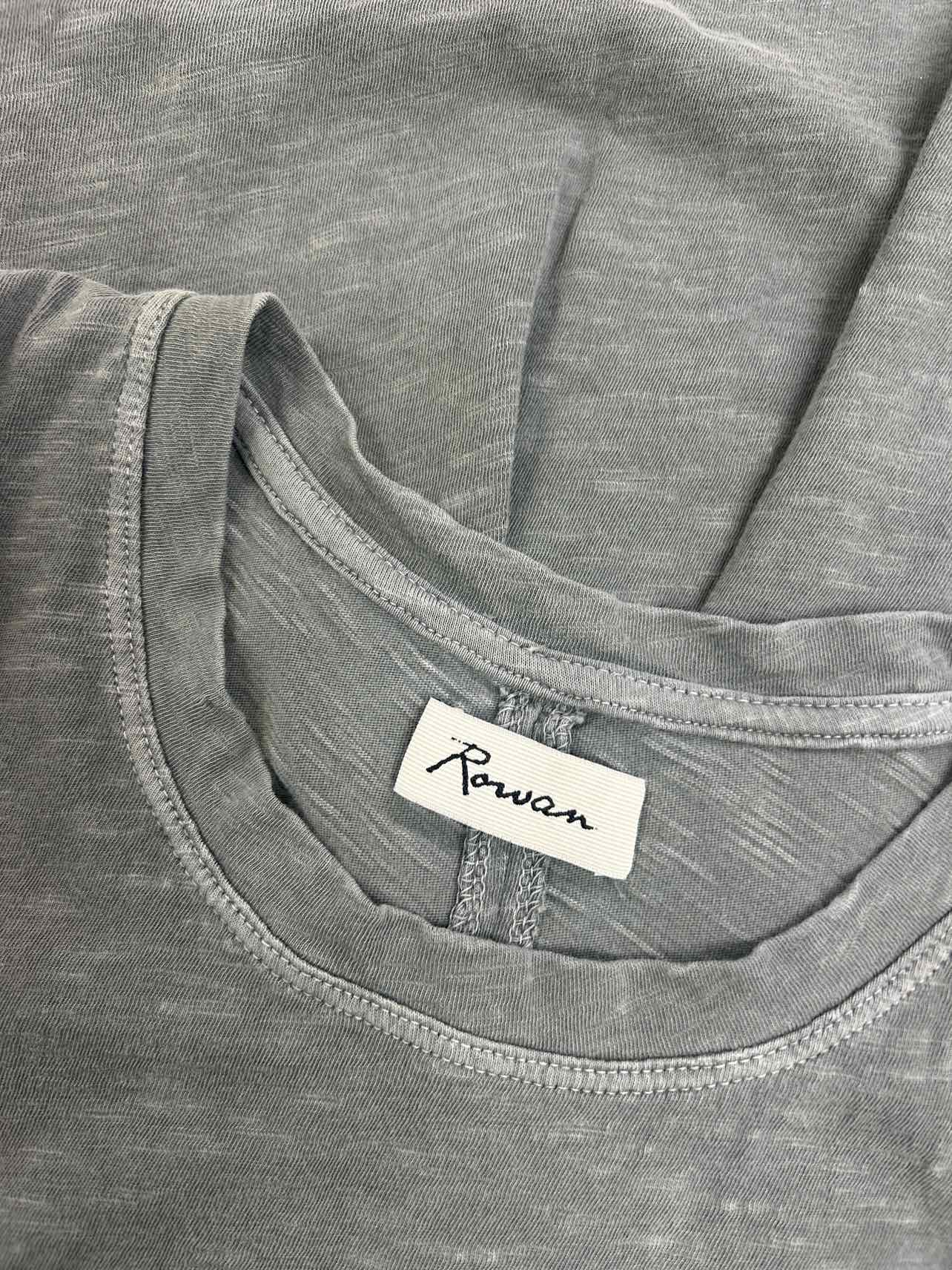 REFORMATION ROWAN SAVANNAH SLUB COTTON MUSCLE TANK SIZE: S