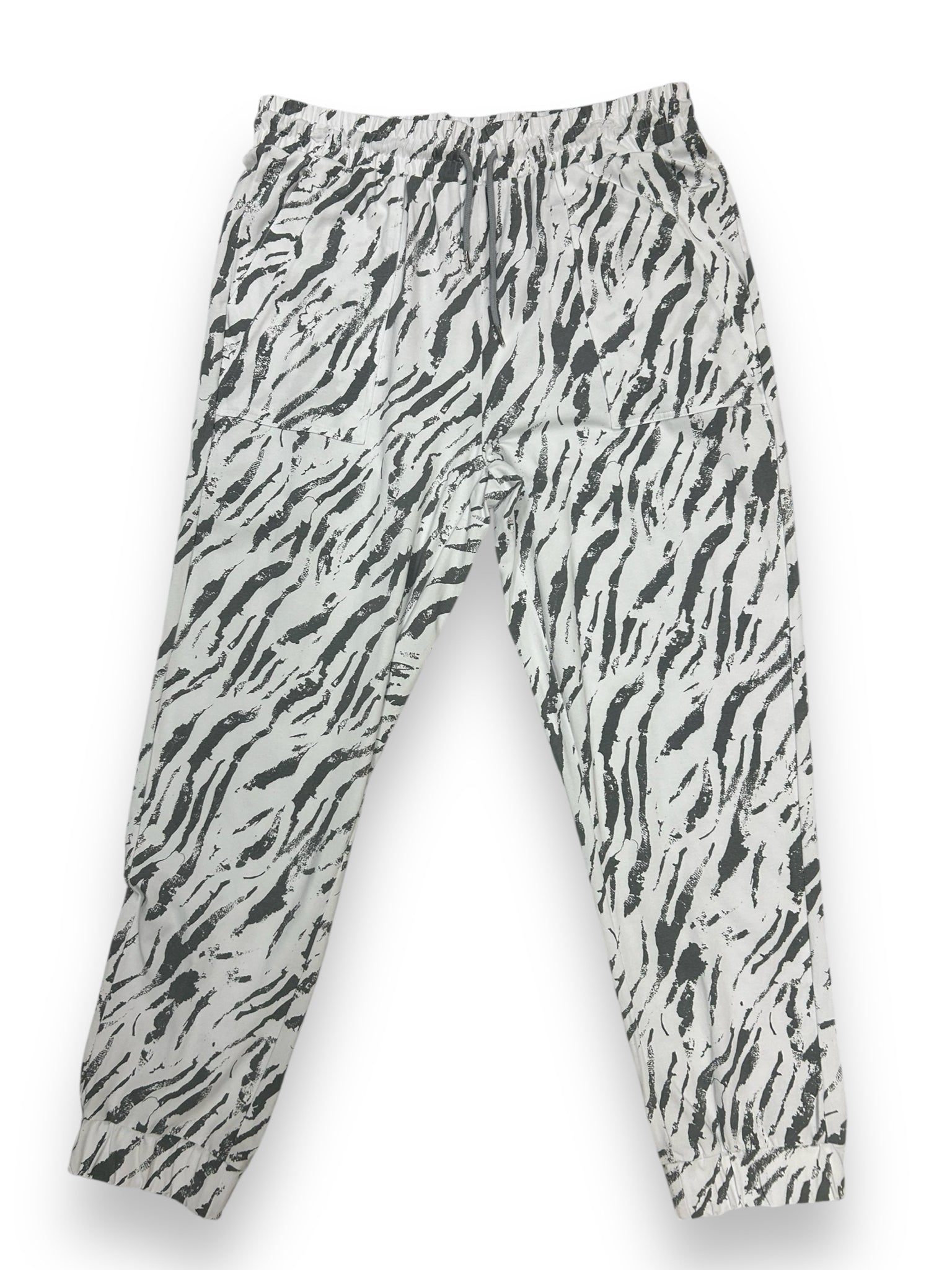NEW! NEON BUDDHA RIGHT FIT ANIMAL PRINT JOGGERS SIZE LARGE