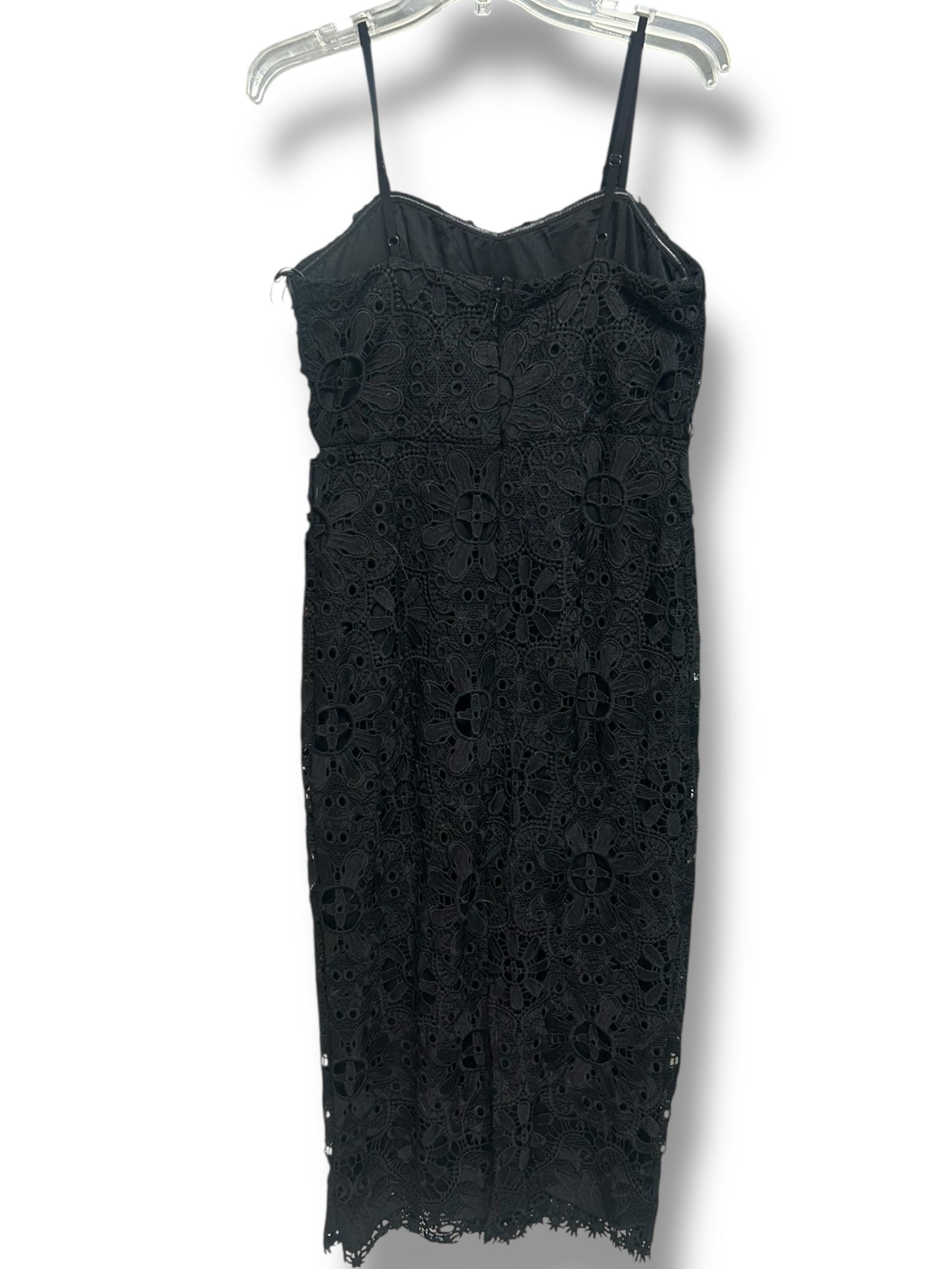 NWT ALTR'D STATE BLACK LACE MIDI ADJUSTABLE STRAP SHEATH DRESS SIZE M - WEARHOUSE  CONSIGNMENT