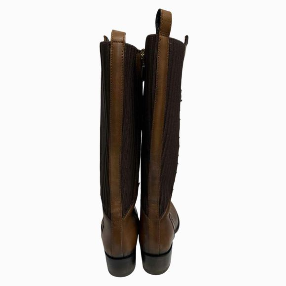 CUADRA RIDING STYLE BOVINE STUD BROWN BOOT SIZE 8
