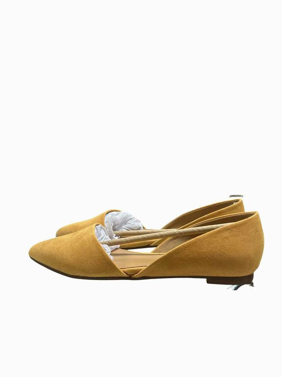 JCREW NIB SUEDED ZOE D'ORSAY FLATS SIZE: 5.5