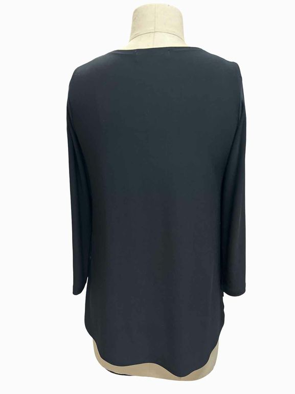 SYMPLI LAGENLOOK COLD SHOULDER TOP SIZE: 6