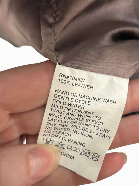 ANTHROPOLOGIE BURNING TORCH LEATHER DISTRESSED JACKET  SIZE: XS