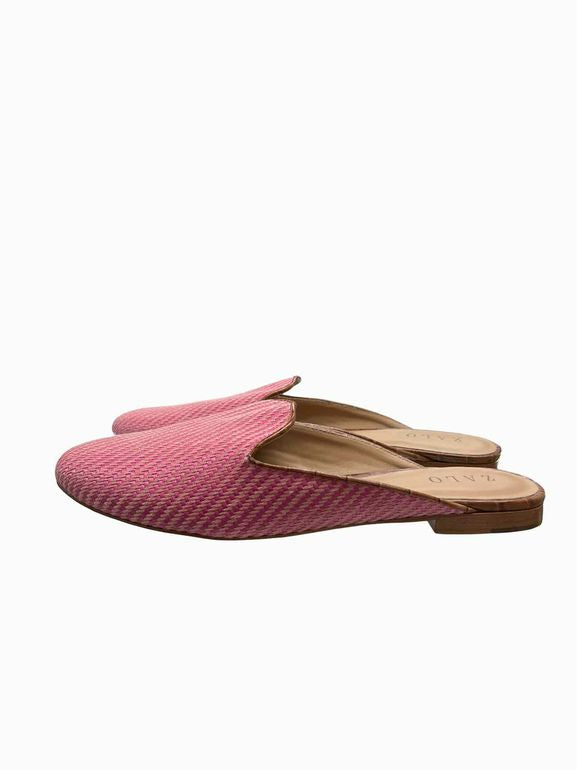 ZALO RAFFLE MULE IN FUSCHIA SIZE: 11