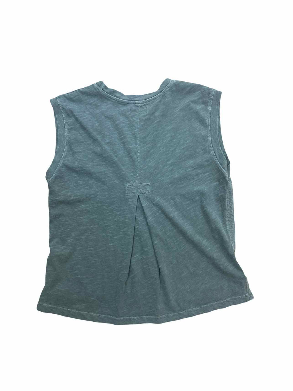 REFORMATION ROWAN SAVANNAH SLUB COTTON MUSCLE TANK SIZE: S