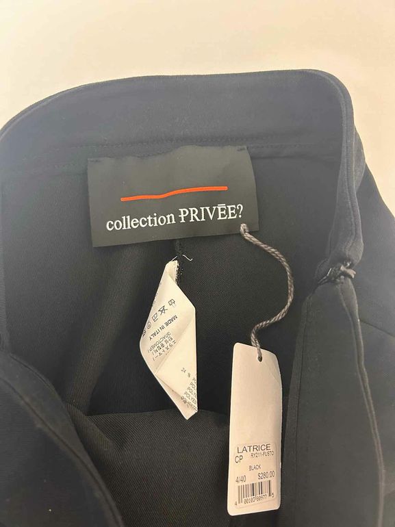 BOUTIQUE NWT COLLECTION PRIVEE? Y2K STRETCH CROP PULL ON PANT SIZE; S