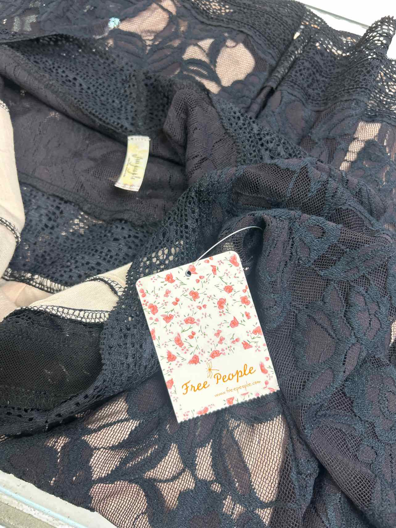 FREE PEOPLE NWT LACEY AFFAIR DRESS SIZE: S
