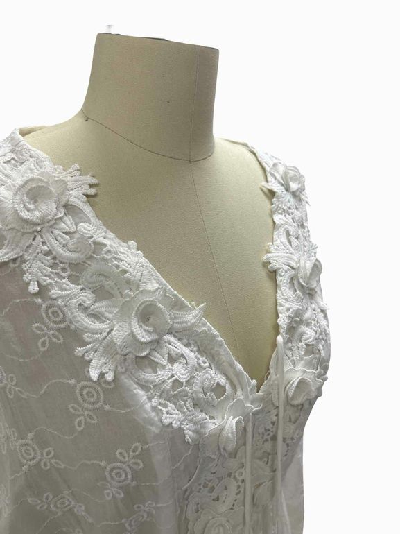 BOUTIQUE NWT RENEES DAZZLE WHITE FAIRY DRESS SIZE: S/M