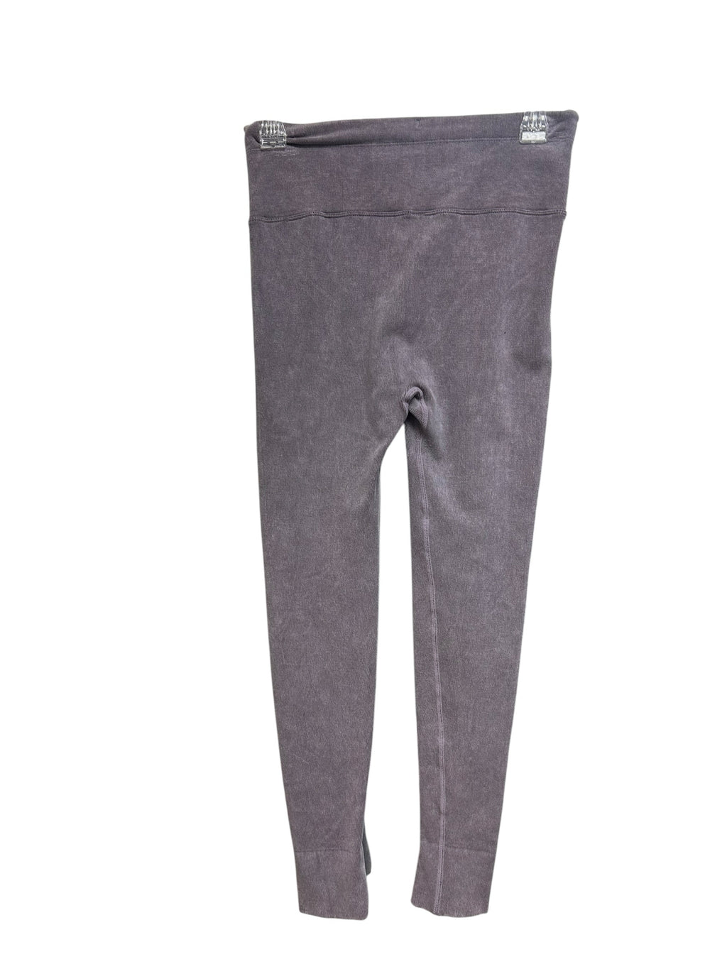 FP MOVEMENT GO TO RIBBED PURPLE HIGH WAIST LEGGINGS SIZE MEDIUM