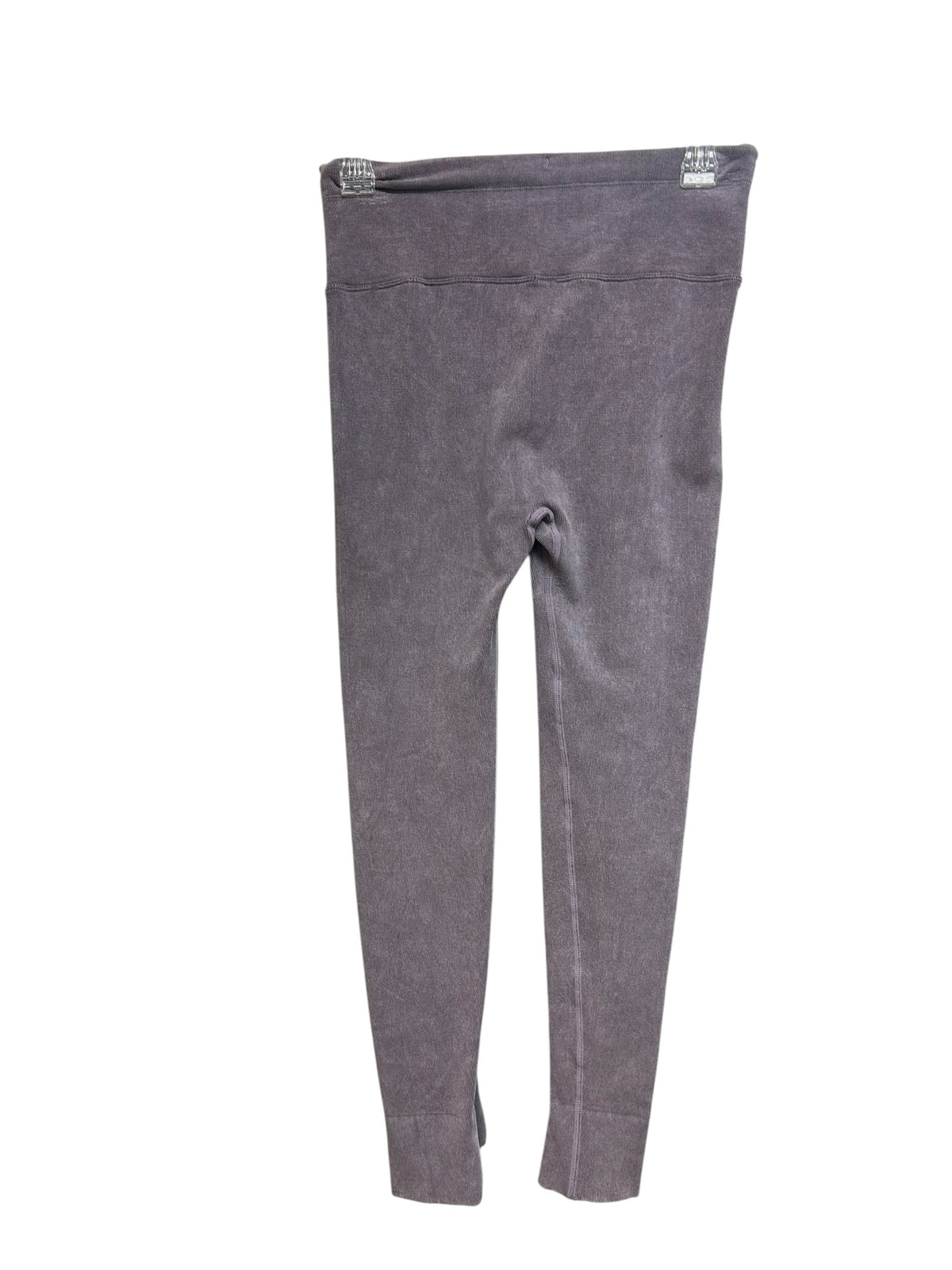 FP MOVEMENT GO TO RIBBED PURPLE HIGH WAIST LEGGINGS SIZE MEDIUM