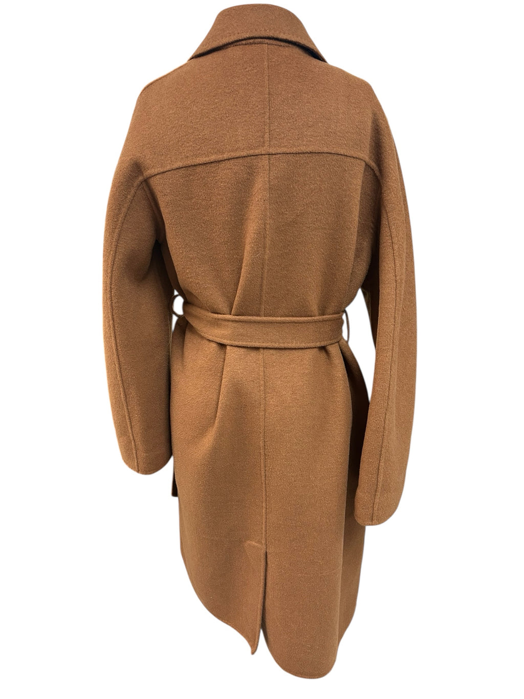 HOBBS LIMITED EDITION LYTHAM WOOL BLEND BELTED COAT CAMEL SIZE 8
