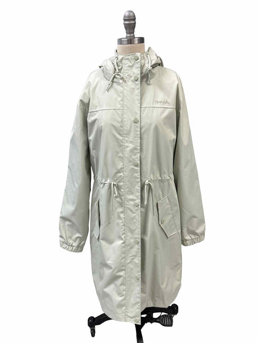 BENCH NEW! HOODED RAIN JACKET LONG LENGTH SIZE: M