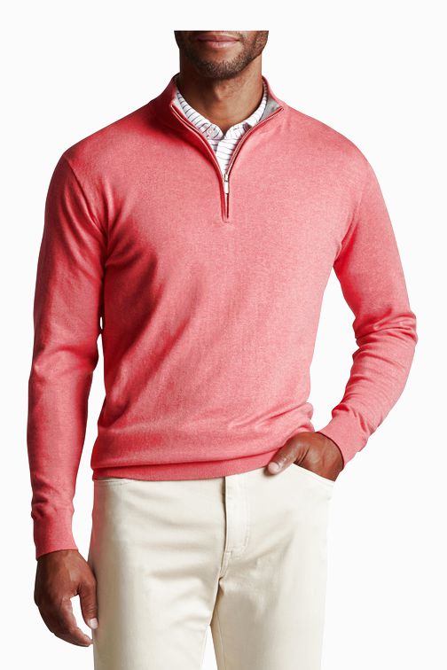 PETER MILLAR CASHMERE SILK BLEND 1/4 ZIP SWEATER NWOT SIZE: M