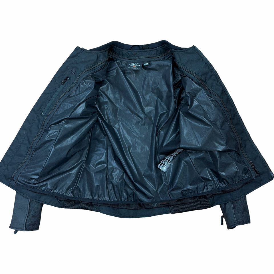 HARLEY DAVIDSON BRAWLER LEATHER RIDING JACKET SIZE M