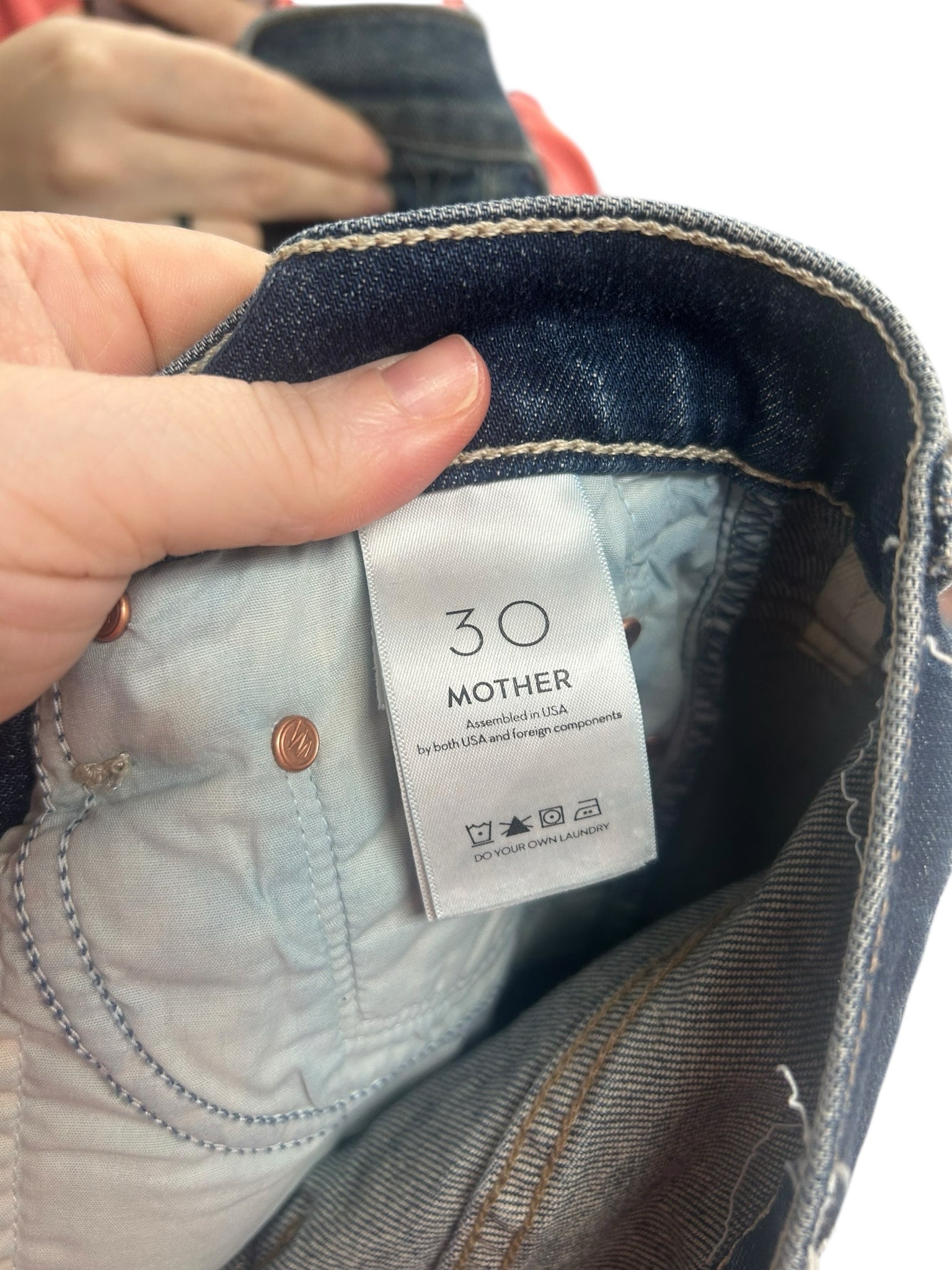 NWT MOTHER SUPERIOR THE INSIDER ANKLE MILE HIGH JEANS SIZE 30