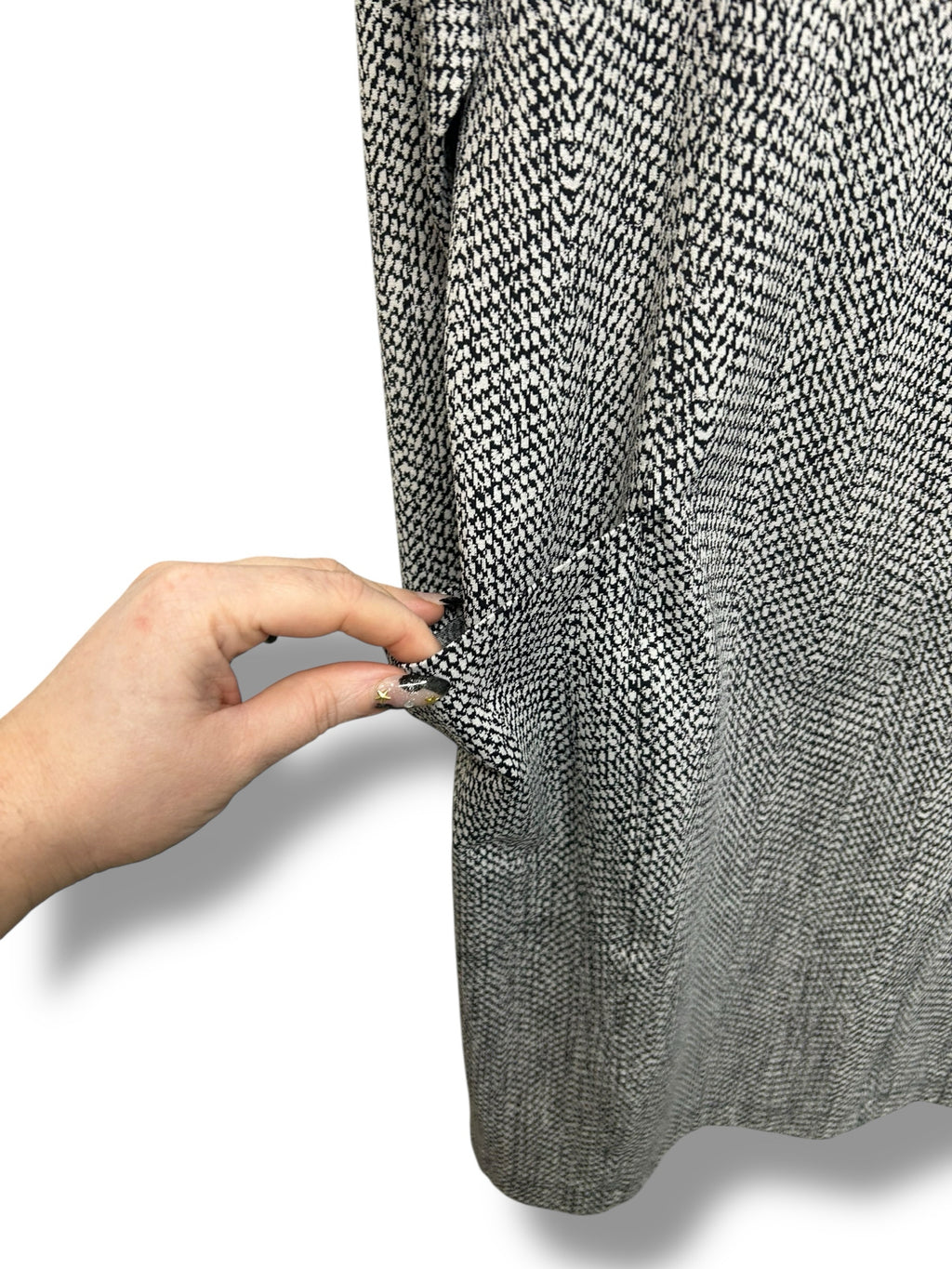 ATHLETA DELANCY HERRINGBONE BRAIDEN QUARTER ZIP DRESS SIZE 1X - WEARHOUSE  CONSIGNMENT